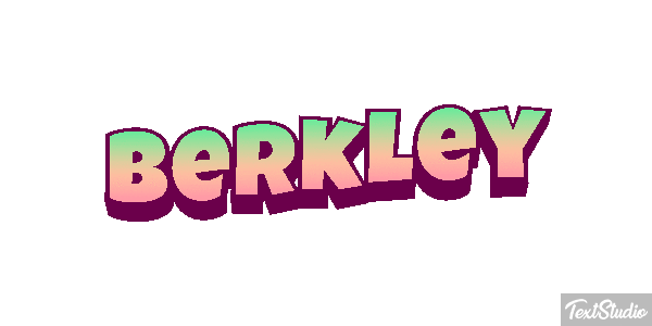 Berkley Text effect