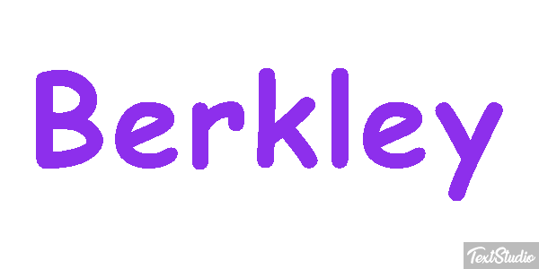 Berkley Text effect