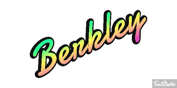 Berkley Text effect