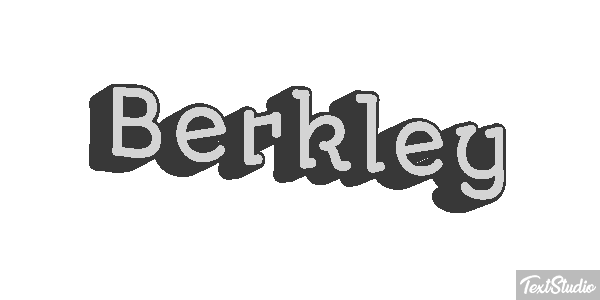 Berkley Text effect