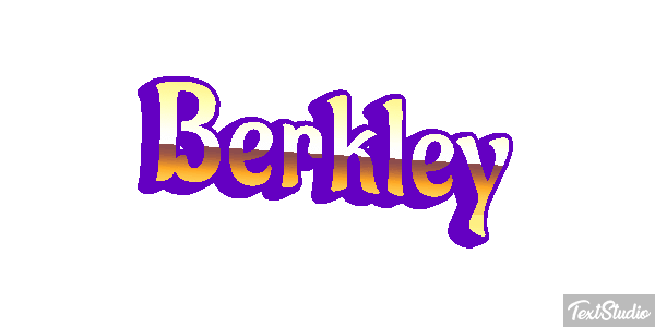 Berkley Text effect