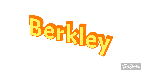 Berkley Text effect
