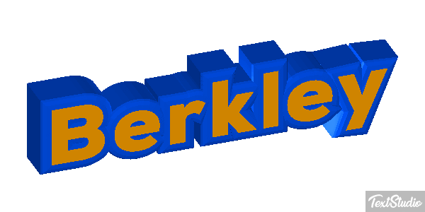 Berkley Text effect