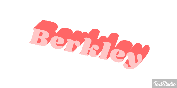 Berkley Text effect