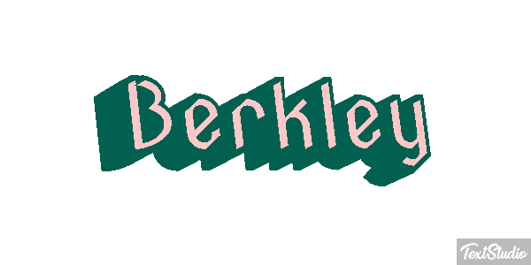 Berkley Text effect