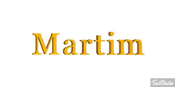 Martim Text effect