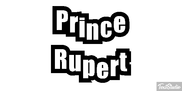 Prince Rupert Effetto testo