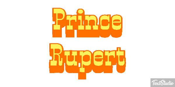 Prince Rupert Effetto testo