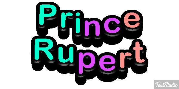 Prince Rupert Effetto testo