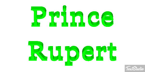 Prince Rupert Effetto testo