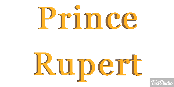 Prince Rupert Effetto testo