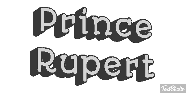 Prince Rupert Effetto testo