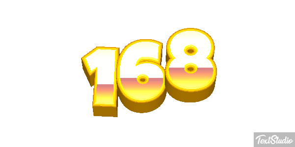 168 Text effect