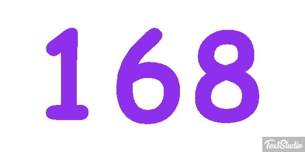 168 Text effect