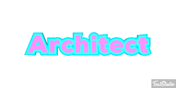 Architect Текстовый эффект