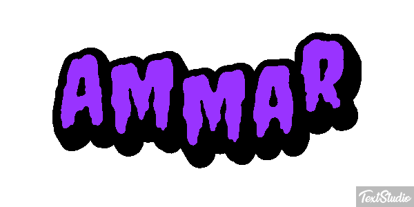 Ammar Text effect