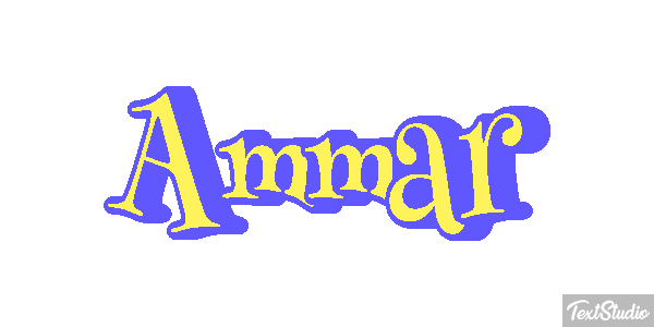 Ammar Text effect