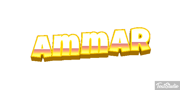 Ammar Text effect