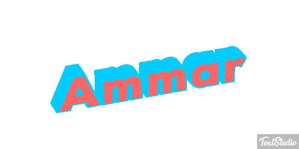Ammar Text effect