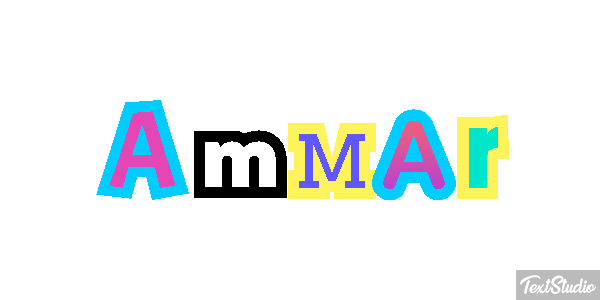 Ammar Text effect