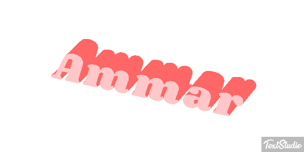 Ammar Text effect