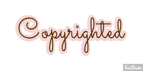 Copyrighted Metin efekti
