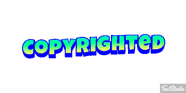 Copyrighted Metin efekti