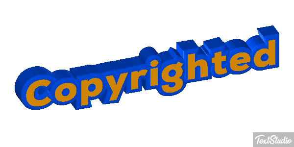 Copyrighted Metin efekti