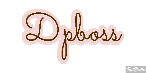 Dpboss Text effect