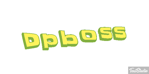 Dpboss Text effect