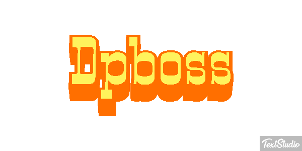 Dpboss Text effect