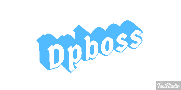 Dpboss Text effect