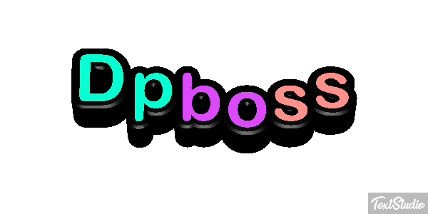 Dpboss Text effect