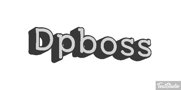 Dpboss Text effect