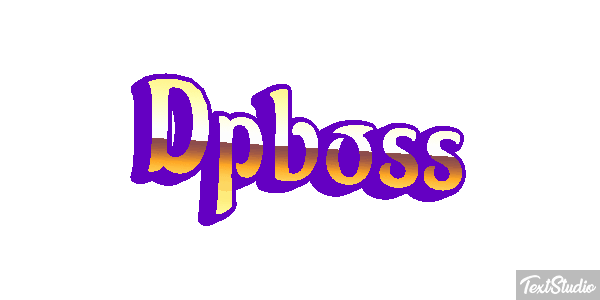 Dpboss Text effect