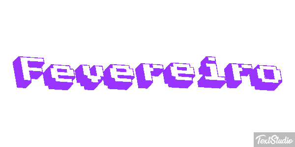 Fevereiro Text effect