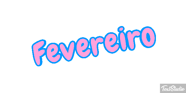 Fevereiro Text effect
