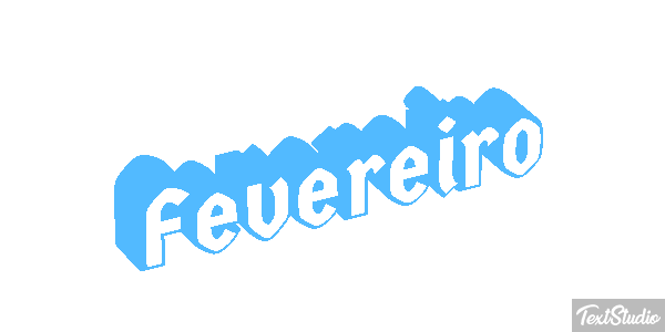 Fevereiro Text effect