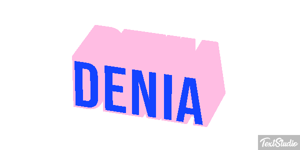 Denia Efekt tekstowy