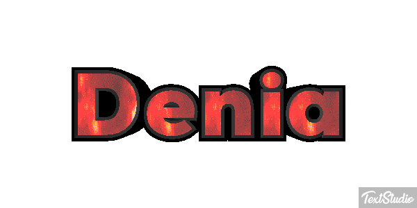 Denia Efekt tekstowy