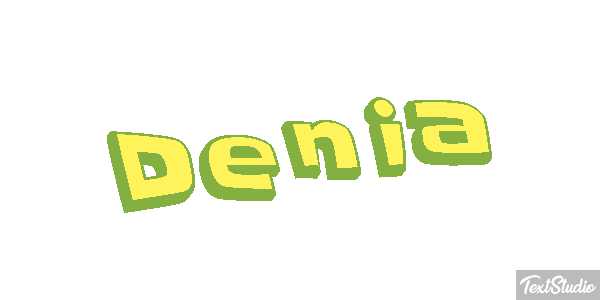 Denia Efekt tekstowy