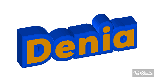 Denia Efekt tekstowy