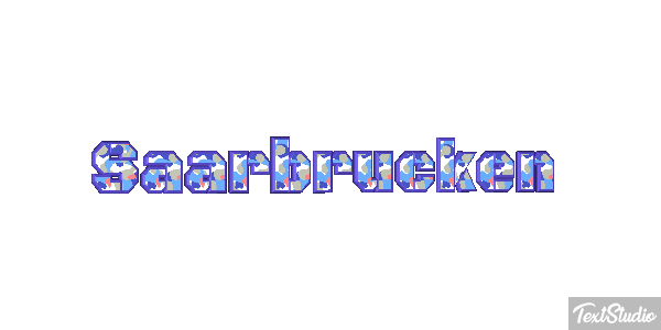 Saarbrücken Effetto testo