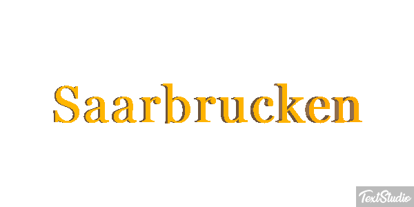 Saarbrücken Effetto testo