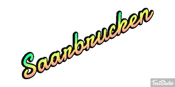 Saarbrücken Effetto testo