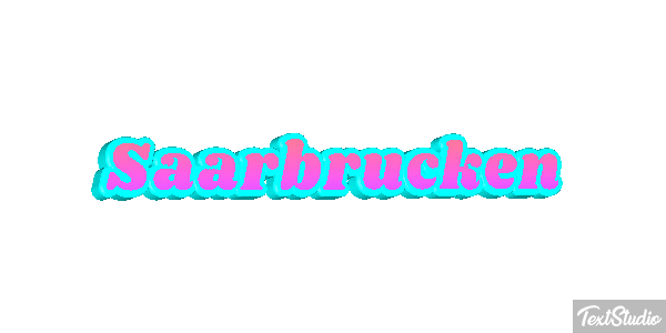 Saarbrücken Effetto testo