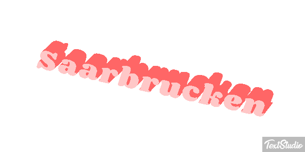 Saarbrücken Effetto testo