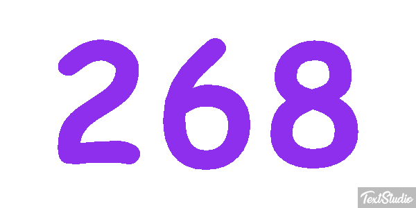 268 Effet de texte
