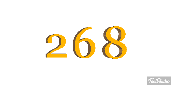 268 Effet de texte