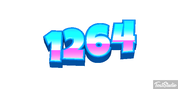1264 Text effect
